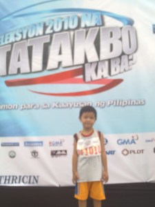 Joma, after running the 10-km stretch